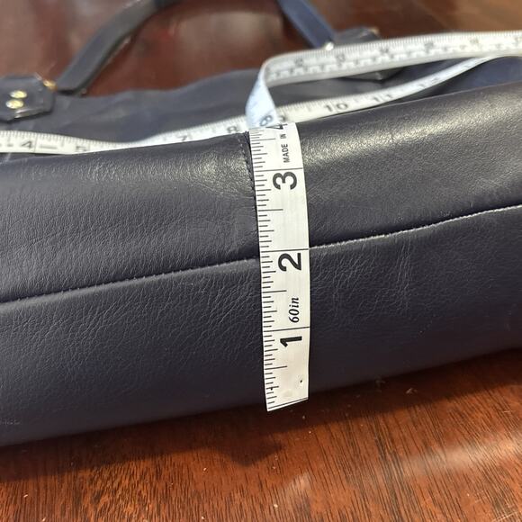 Coach Campbell Carryall Black Leather Handbag H1381-F24961 Shoulder Tote - Picture 7 of 15